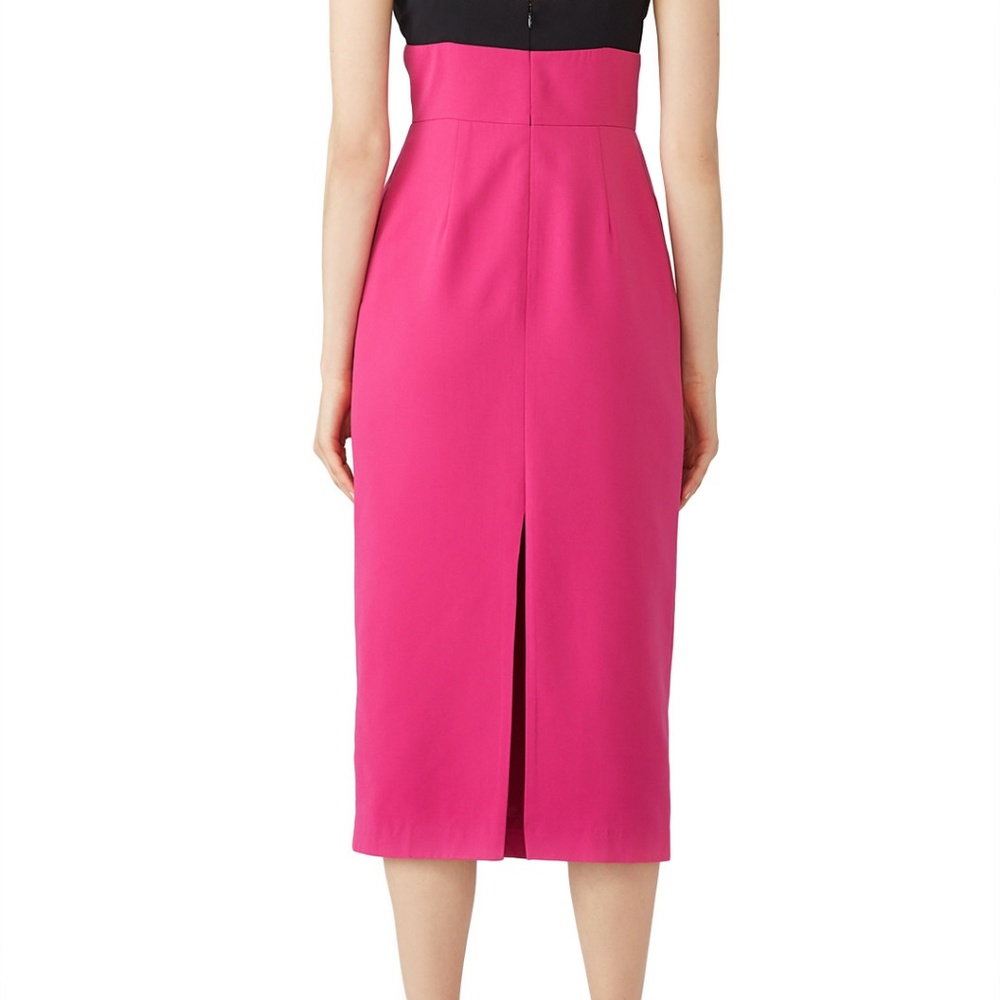 Jill Jill Stuart Begonia Pink Colorblock Sheath Sz - Picture 3 of 7